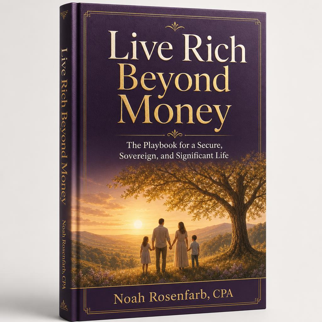 Live Rich Beyond Money — hardcover book by Noah Rosenfarb